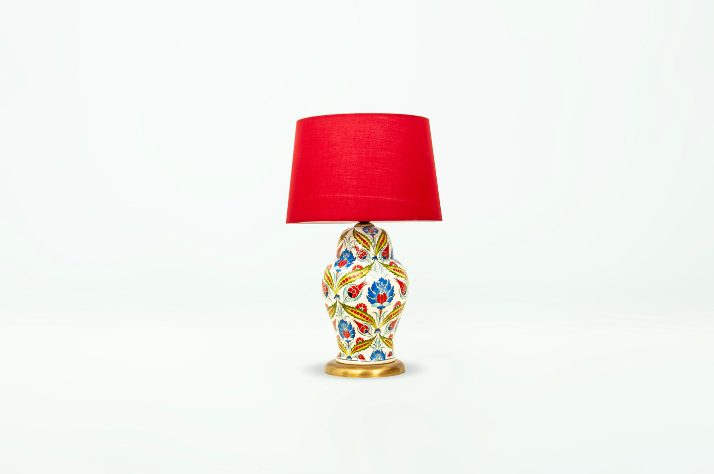 Damascus patterned lampshade