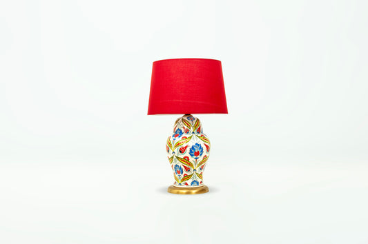 Damascus patterned lampshade