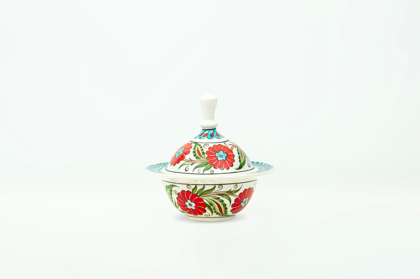 Shamish Sugar Bowl with Lid