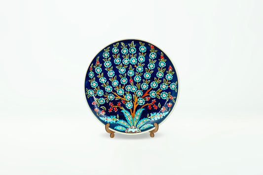 30cm TREE OF LIFE PATTERNED PLATE